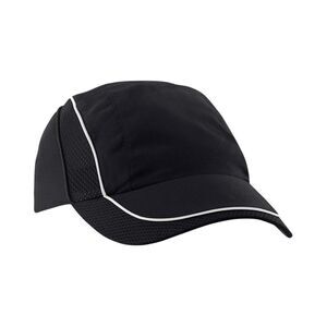Beechfield Coolmax Mesh Panel Cap / Black